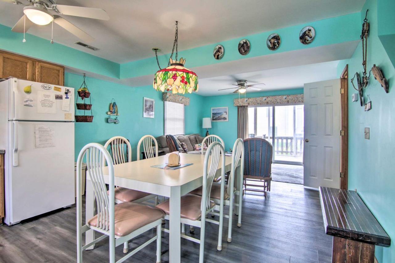 Chincoteague Townhome With Pony Views From Deck! Экстерьер фото