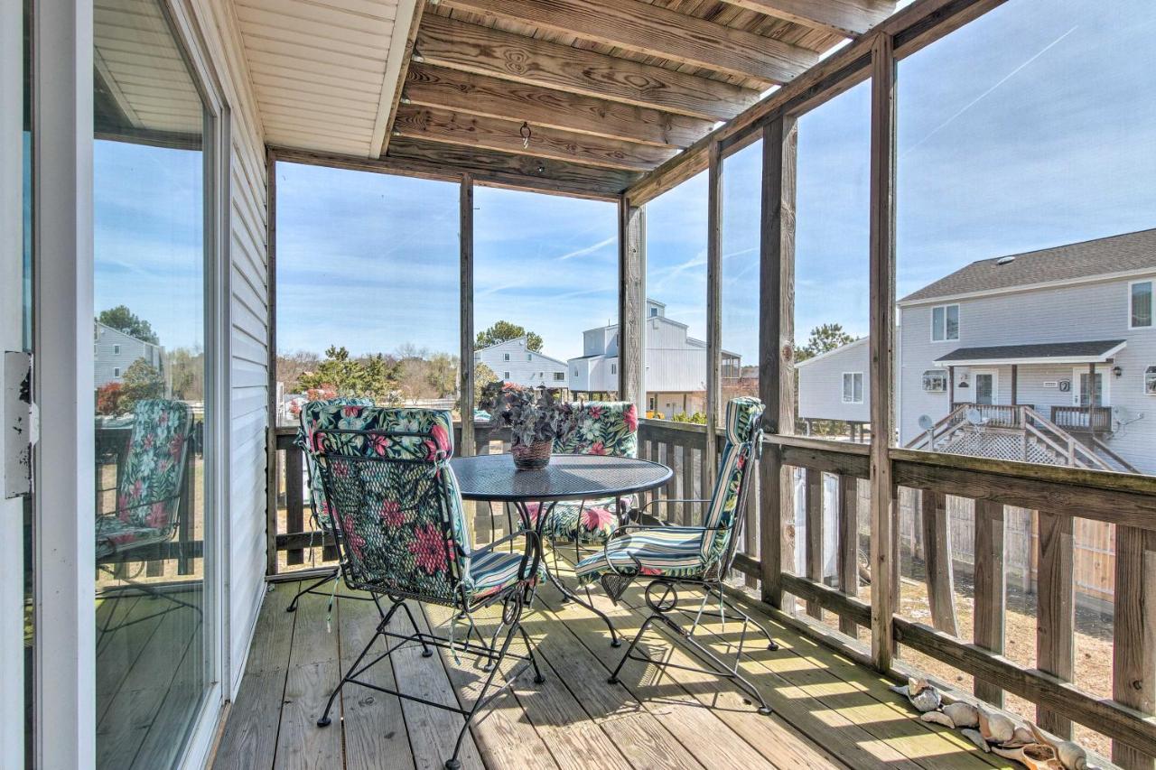 Chincoteague Townhome With Pony Views From Deck! Экстерьер фото